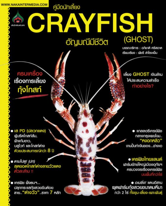 คู่มือนักเลี้ยง CRAYFISH อัญมณีมีชีวิต (GHOST)