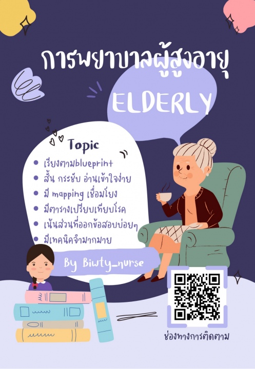 สรุปสอบสภาวิชาผู้สูงอายุ (Elderly)