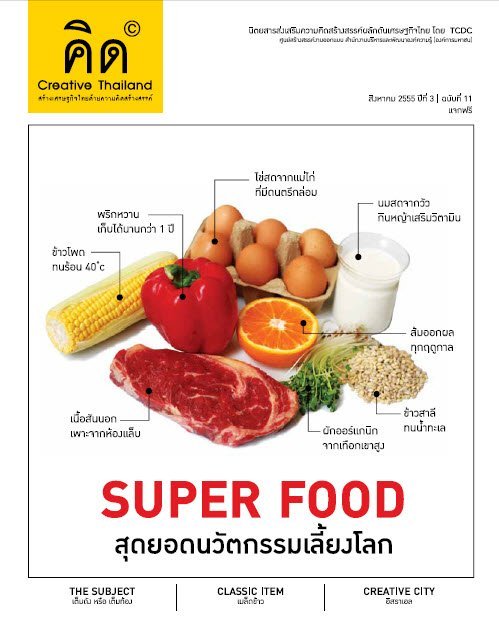 CREATIVE THAILAND สร้างเศรษฐกิจไทยด้วยความคิดสร้างสรรค์ (สิงหาคม 2555 ปีที่ 3 ฉบับที่ 11)