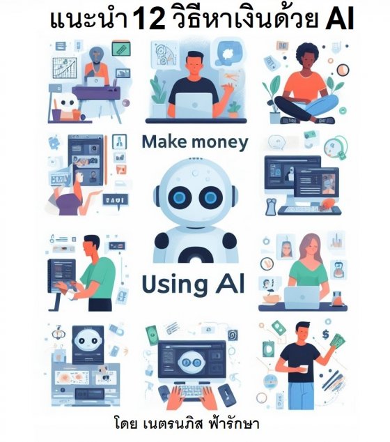 แนะนำ 12 วิธีหาเงินโดยใช้ AI
