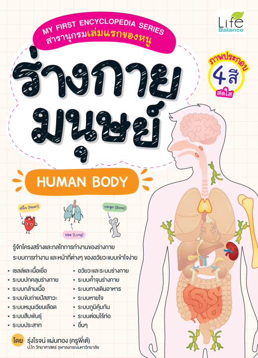 MY FIRST ENCYCLOPEDIA SERIES สารานุกรมเล่มแรกของหนู ร่างกายมนุษย์ (HUMAN BODY)