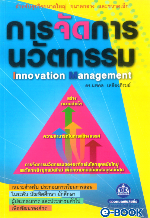 การจัดการนวัตกรรม (INNOVATION MANAGEMENT)