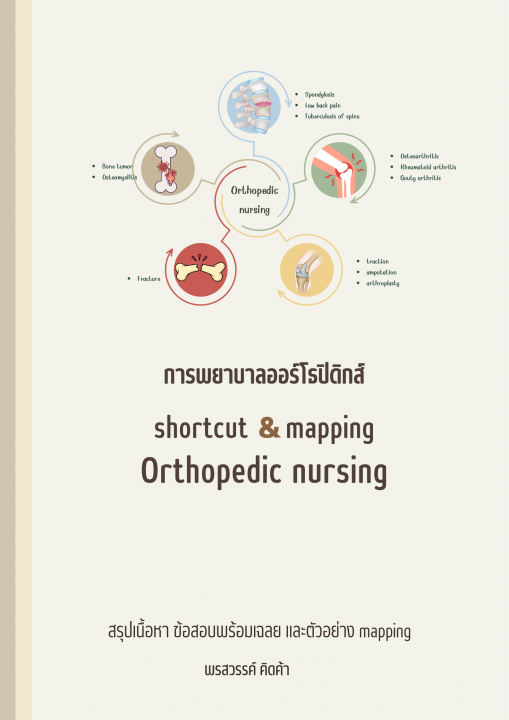 การพยาบาลออร์โธปิดิกส์ (Shortcut and mapping orthopedic nursing)