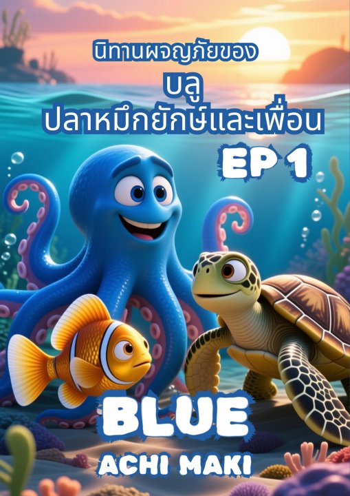 BLUE นิทานผจญภัยของ บลู ปลาหมึกยักษ์และเพื่อน EP1