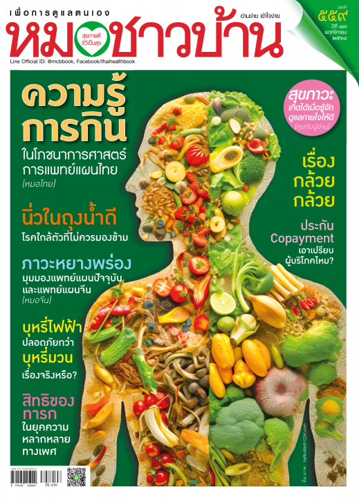 นิตยสารหมอชาวบ้าน ฉบับ 559 เดือน พฤศจิกายน 2568