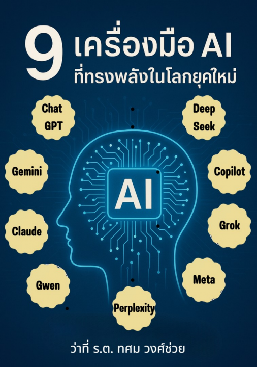 9 เครื่องมือ AI ที่ทรงพลังในโลกยุคใหม่