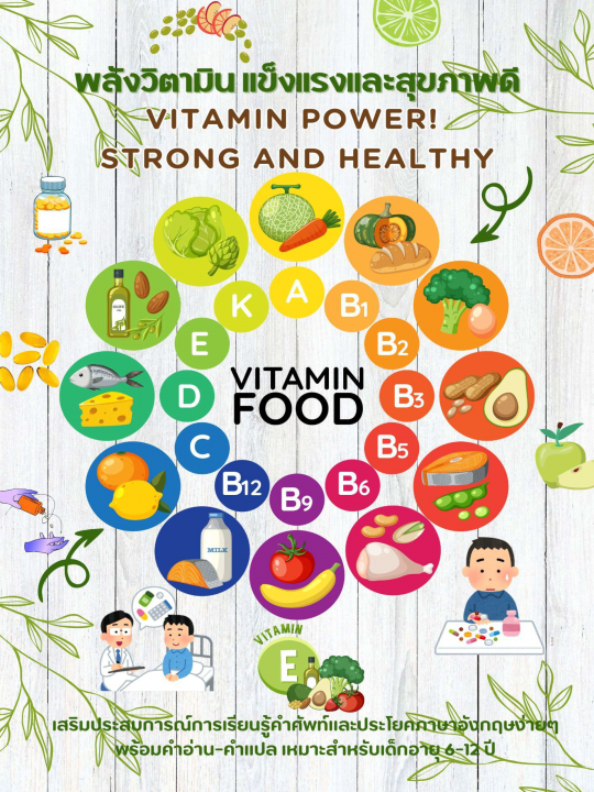Vitamin Power! Strong and Healthy พลังวิตามิน แข็งแรงและสุขภาพดี