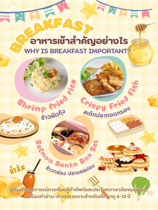 Why Is Breakfast Important อาหารเช้าสำคัญอย่างไร