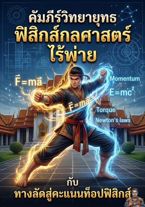 คัมภีร์วิทยายุทธ ฟิสิกส์กลศาสตร์ ไร้พ่าย :ทางลัดสู่คะแนนท็อปที่โรงเรียนไม่ได้สอน
