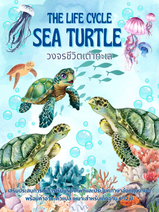 The Life cycle of Sea turtle วงจรชีวิตเต่าทะเล