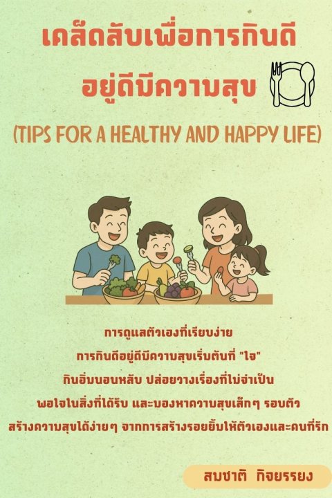 เคล็ดลับเพื่อการกินดีอยู่ดีมีความสุข (Tips for a healthy and happy life)