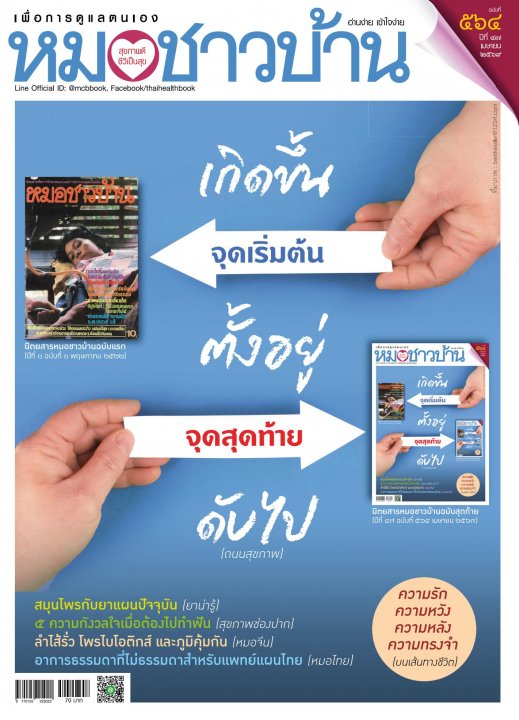นิตยสารหมอชาวบ้าน ฉบับ 564 เดือน เมษายน 2569