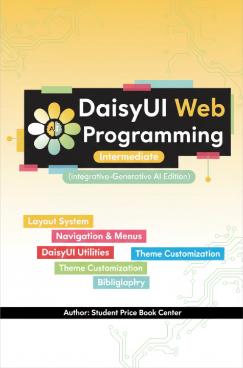 DaisyUI Web Programming: Intermediate (Integrative-Generative AI Edition)