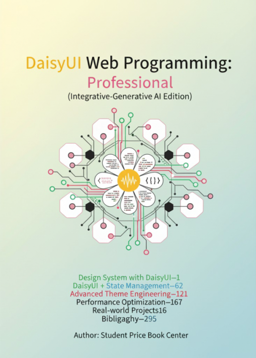 DaisyUI Web Programming: Professional (Integrative-Generative AI Edition)