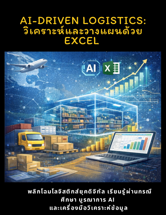 AI-DRIVEN LOGISTICS วิเคราะห์และวางแผนด้วย EXCEL