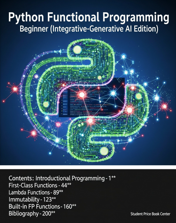 Python Functional Programming: Beginner (Integrative-Generative AI Edition)