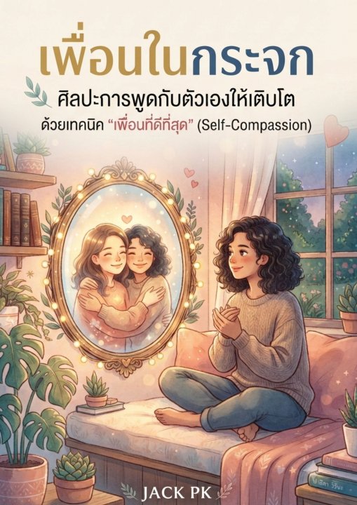เพื่อนในกระจก ศิลปะการพูดกับตัวเองให้เติบโต ด้วยเทคนิค "เพื่อนที่ดีที่สุด" (Self-Compassion)