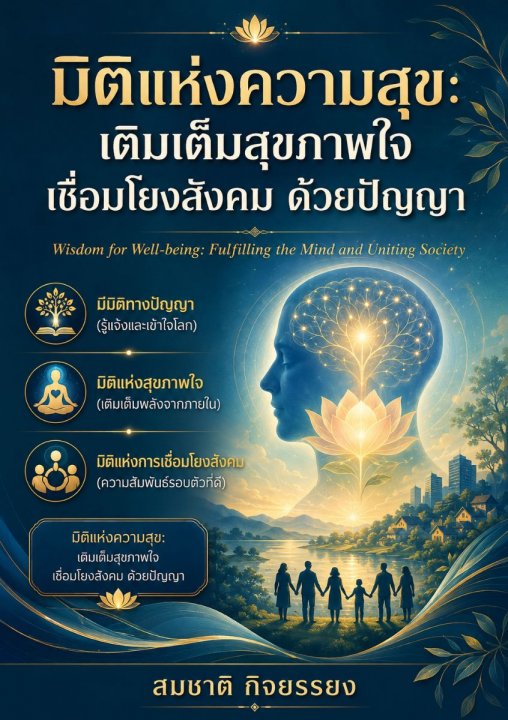 มิติแห่งความสุข : เติมเต็มสุขภาพใจ เชื่อมโยงสังคม ด้วยปัญญา