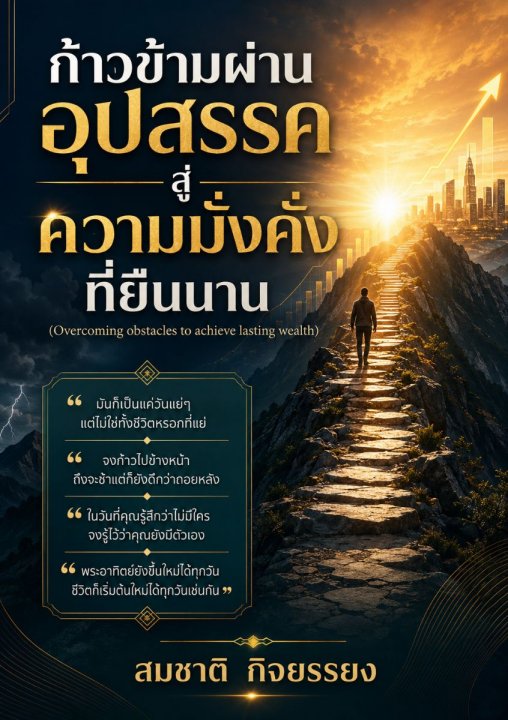 ก้าวข้ามผ่านอุปสรรคสู่ความมั่งคั่งที่ยืนนาน