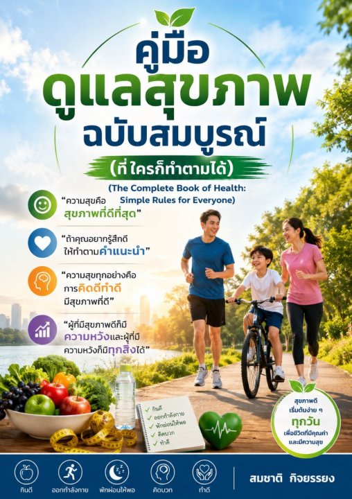 คู่มือดูแลสุขภาพฉบับสมบูรณ์ (ที่ใครก็ทำตามได้)