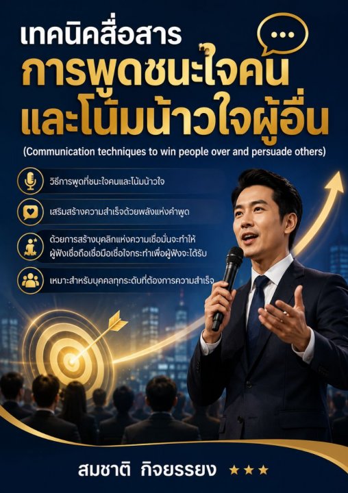 เทคนิคสื่อสารการพูดชนะใจคนและโน้มน้าวใจผู้อื่น
