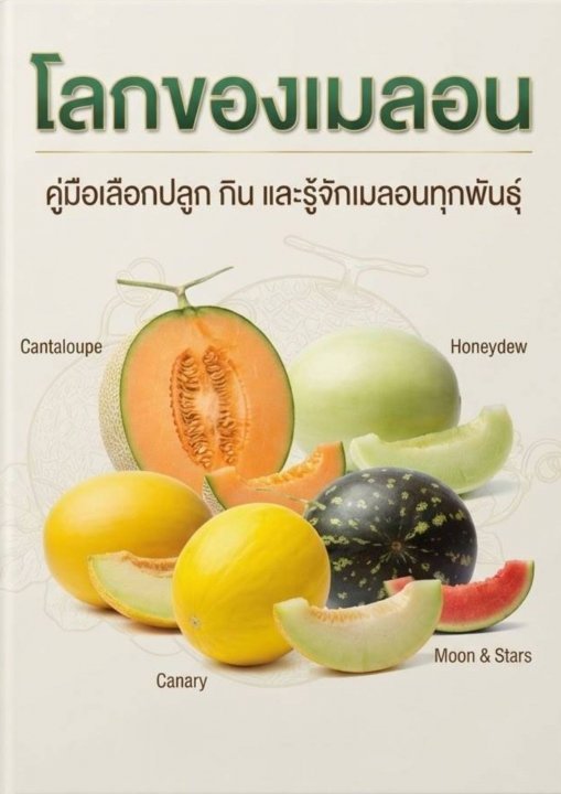 โลกของเมลอน : คู่มือเลือกปลูก กิน และรู้จักเมลอนทุกพันธุ์