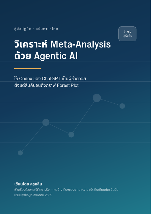 วิเคราะห์ Meta-Analysis ด้วย Agentic AI