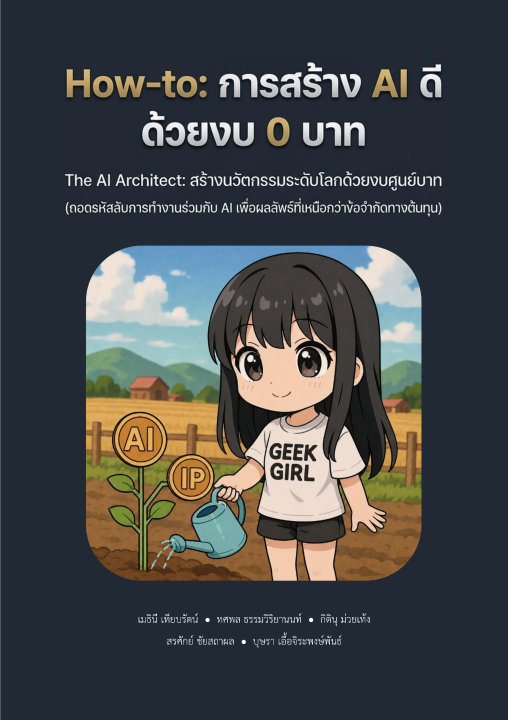 How-to :การสร้าง AI ดี ด้วยงบ 0 บาท (How-to: Building a Good AI with a 0 Baht Budget)