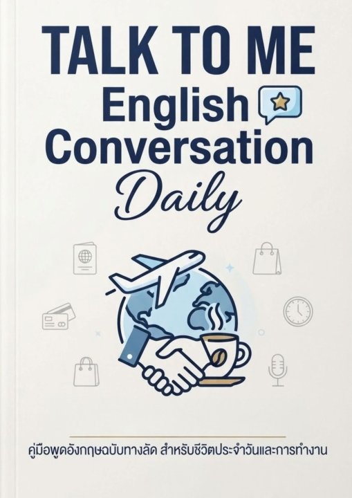 “Talk to Me” English Conversation Daily คู่มือพูดอังกฤษฉบับทางลัด สำหรับชีวิตประจำวันและการทำงาน